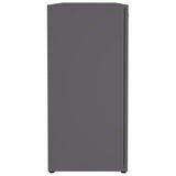 Sideboard Grey 120x35.5x75 cm Engineered Wood 801330