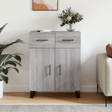 Sideboard Grey Sonoma 69.5x34x90 cm Engineered Wood 828010