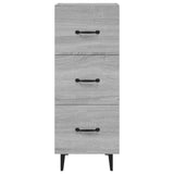 Sideboard Grey Sonoma 34.5x34x90 cm Engineered Wood 817412