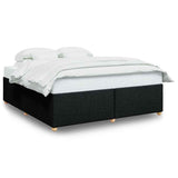 Bed Frame without Mattress Black Super King Fabric 3284769