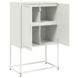 Highboard White 68.5x38.5x107 cm Steel 846511