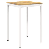 Garden Bar Table White 70 x 68.5 x 105 cm Solid Acacia Wood 901775