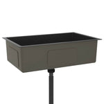 Handmade Kitchen Sink Black Stainless Steel 51517