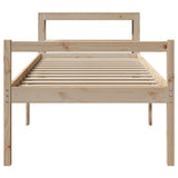 Senior Bed with Headboard without Mattress 75x190 cm Small Single 3305849
