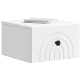 Wall-Mounted Bedside Cabinet 2 pcs White 33 x 34.5 x 20 cm 898086