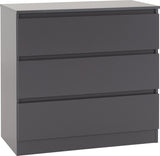 ZNTS Malvern 3 Drawer Chest 100-102-137