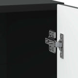 Bedside Cabinet Black 43 x 34.5 x 47 cm Engineered Wood 895717