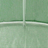Greenhouse with Steel Frame Green 12 m 6x2x2.85 m 364089