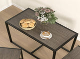 Dining Table and Chairs Set 2, Dining Room Sets, Rectangular Space Saving Table and 2 Chairs for T3398P344812