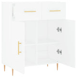 Sideboard White 69.5x34x90 cm Engineered Wood 827964