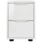 Bedside Tables 2 pcs High Gloss White 30.5 x 30 x 43 cm 888806