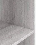 ZNTS Aquarium Stand Grey Sonoma 60.5x36x72.5 cm Engineered Wood 833645