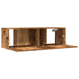 TV Cabinets Wall-mounted 2 pcs Old Wood 100x30x30 cm 857017