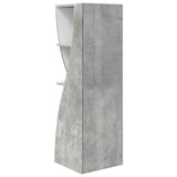 Corner Cabinet Concrete Grey 32x32x102cm Engineered Wood 889858
