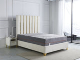 27cm Memory Foam Mattress, Knitted Fabric Surface, Medium Firm Support, Motion,solating & Silent T6608P585186