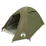 Camping Tent Dome 2-Person Olive Green Waterproof 4009612