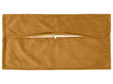 Cushion Cover 6 pcs HOUTEN Yellow 50 x 75 cm Corduroy 919818