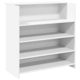 Reception Desk White 100x50x103.5 cm Engineered Wood 3324160