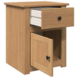 ZNTS Bedside Cabinet Panama 46x40x57 cm Solid Wood Pine 4016383