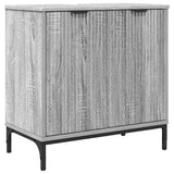 Bathroom Sink Cabinet with Door Grey Sonoma 60.5 x 33.5 x 61 cm 883420