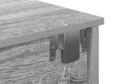 Wall Shelf with Drawers Grey Sonoma 80x31x17 cm Engineered Wood 859955