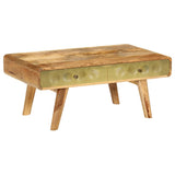 246344 Coffee Table Solid Mango Wood 90x50x40 cm