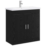 Bathroom Furniture Set Black Oak 81 x 40 x 84.5 cm 3404359