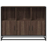 Sideboard Brown Oak 100x35x76 cm Engineered Wood 849033