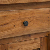 Sideboard Solid Mahogany Wood 75x30x65 cm 244490