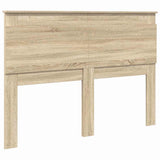 Headboard with Headboard Sonoma Oak 160 cm Engineered Wood 887435