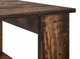 Coffee Table Smoked Oak 51 x 50 x 50 cm Engineered Wood 8000200