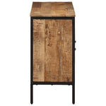 Sideboard 105x35x70 cm Solid Rough Wood Mango 374079