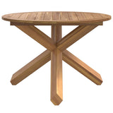Garden Table 109x74 cm Solid Wood Teak 4008083