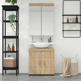 Bathroom Furniture Set TULUM 2 pcs Sonoma Oak 60 x 34 x 63 cm 3398016