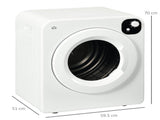 6kg Vented Tumble Dryer, Freestanding, Wall Mounted, Stackable, Portable Dryer with 7 Programmers, T3398P344489