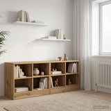 Bed Cabinet 2 pcs Artisan Oak 66 x 33 x 48 cm Engineered Wood 893730