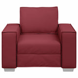 Sofa Wine Red 99 x 78 x 84 cm Fabric 4105042