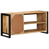 Shoe Bench Brown 100 x 40 x 50 cm Solid Mango wood 4013601