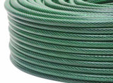 Garden Hose with Fitting Set Green 0.5" 100 m PVC 154376