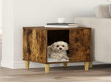 Dog House Smoked Oak 44 x 42 x 49 cm Engineered Wood 8000703