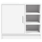 ZNTS Sink Cabinet White 63x29x55 cm Engineered Wood 848129