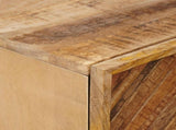 Bedside Table Brown 40 x 33.5 x 46 cm Solid Mango Wood 4018914