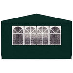 Professional Party Tent with Side Walls 4x9 m Green 90 g/m 48540