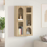 Hanging Cabinet Sonoma Oak 59 x 20 x 100 cm Engineered Wood 891366