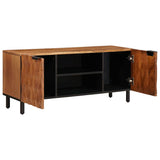 TV Cabinet with Shelf Acacia Brown Finish 105 x 33 x 46 cm 4017900