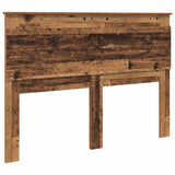 Headboard with Headboard Old Wood 160 cm Engineered Wood 887439