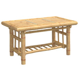 ZNTS Coffee Table 70x45x36 cm Bamboo 368045