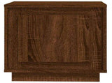 Bedside Cabinets 2 pcs Brown Oak 44x35x45 cm Engineered Wood 819851
