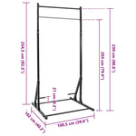Pull-Up Bar Station Manual Black 101 x 102 x 235 cm 42002572