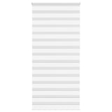 Zebra Blind White 115x230 cm Fabric Width 110.9 cm Polyester 4014810